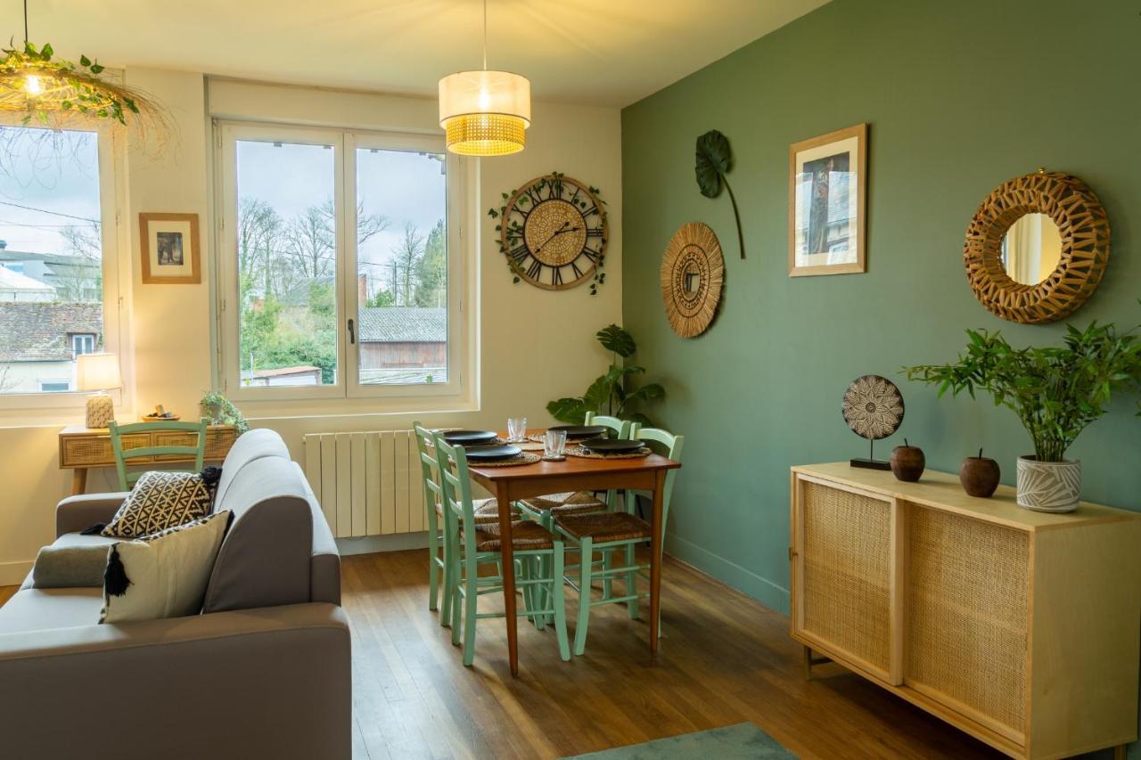 Suite Jungle - Jardin, Netflix Et Parking - Le Manoir Aux Pommes Orbec Exterior photo
